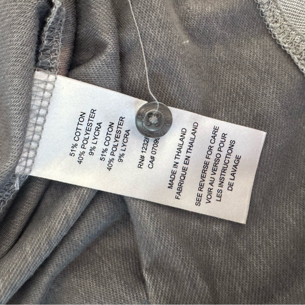 Travis Mathew Mens Polo Grey WHISPER ROCK LOGO XL - Picture 6 of 6